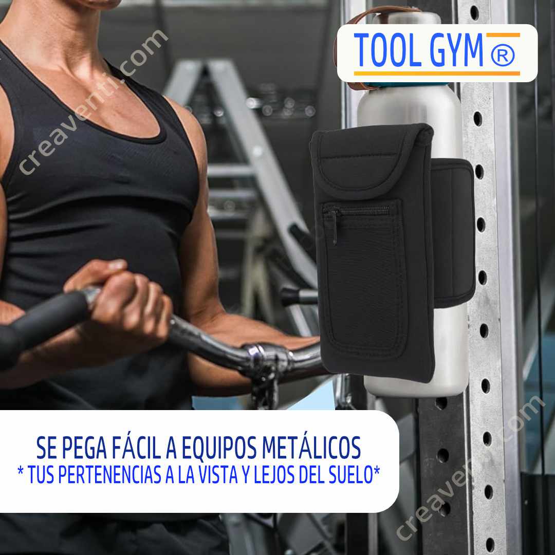 TOOL GYM ® Bolsillo Magnético Para Gimnasio